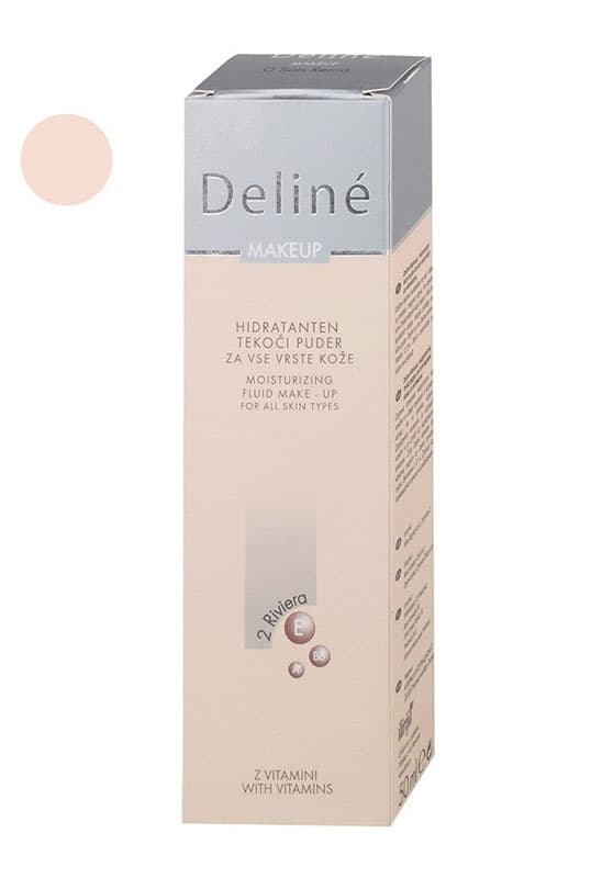 Deline make up - tečni puder za lice Riviera 2 50 ML