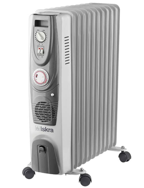 Iskra Uljni radijator sa ventilatorom i 11 rebara YL-B07FT-11