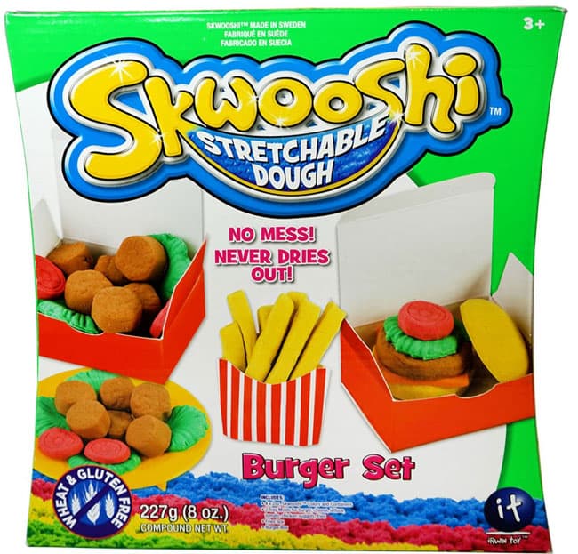 Skwooshi Masa za modelovanje Set za pravljenje burgera 30021