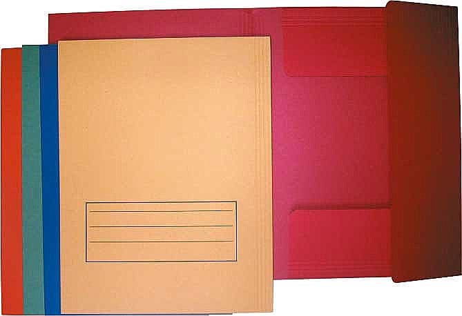 Kartonska Fascikla Sa Preklopom A4, 04CC100