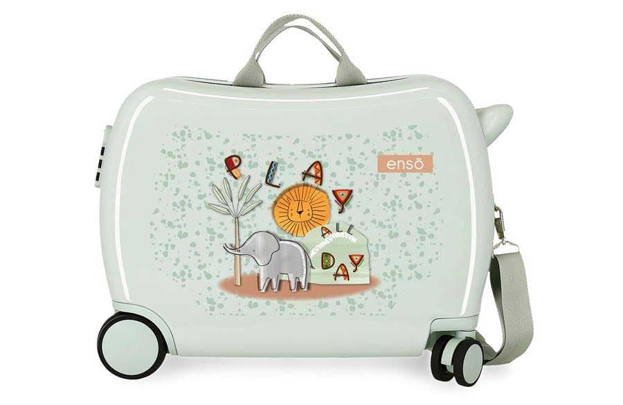 Dečiji kofer za put i vožnju Enso Play all day mint 96798