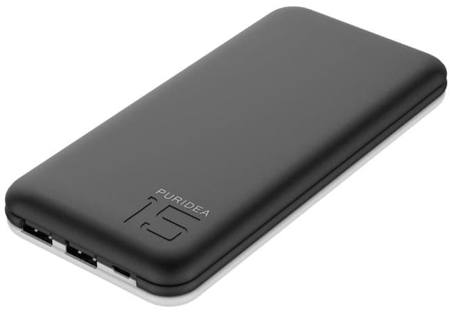 Puridea S3 Powerbank 15.000mah Black Eksterna baterija