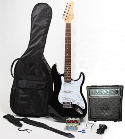 Električna gitara Eclipse sa pojačalom i futrolom Set CX-S052BK