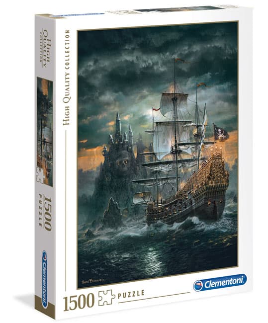 Clementoni Puzzle 1500 delova Piratski brod 31682