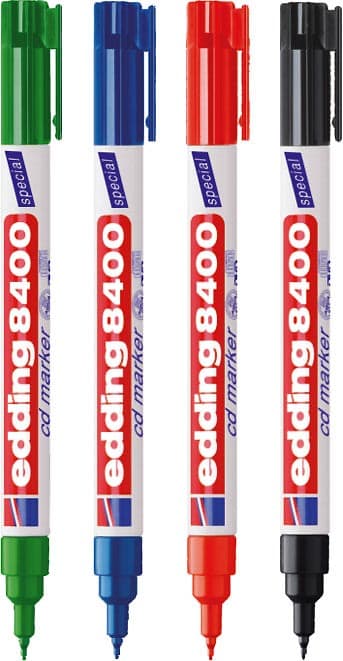 CD Marker Set 1/4 E-8400, 08M8400Q