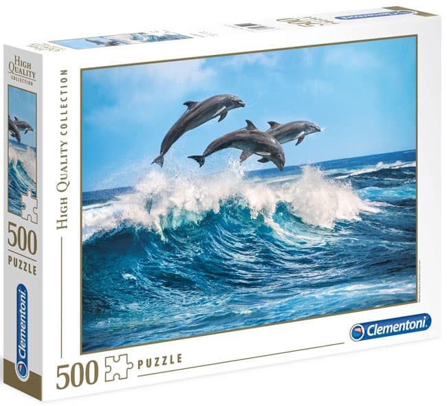 Clementoni Puzzle 500 delova Delfini 35055