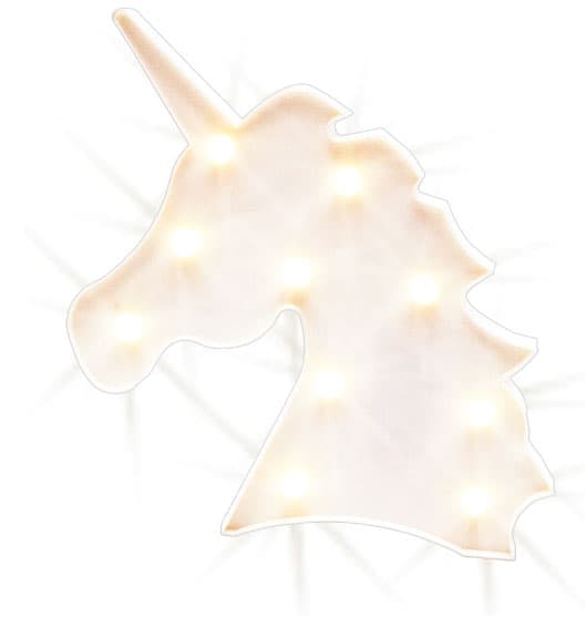 Novogodišnja svetleća dekoracija Jednorog PLM10/U