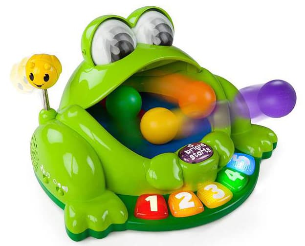 KIDS II BrightStarts Igračka ŽABAC Pop and Giggle Pond Pal