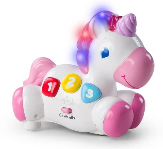 KIDS II BrightStarts Igračka JEDNOROG Rock & Glow Unicorn