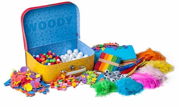 Woodyland Dečija kreativna igračka - Kofer pun ideja 91845