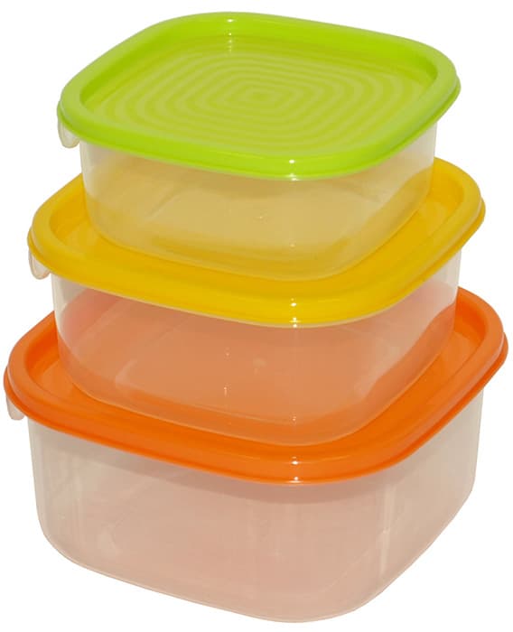 Plastične posude za namirnice set 3 komada