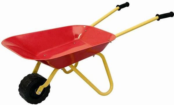 Woodyland Dečija ručna kolica - crvena 91456