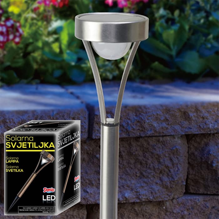 Solarna ubodna lampa 47 x 10 cm