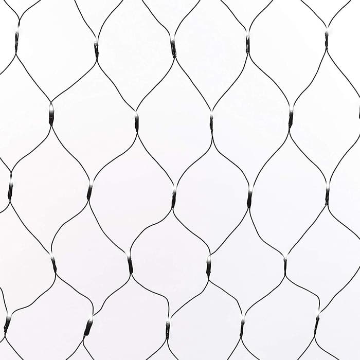 Novogodišnja dekoracija - mreža sa 150 lampica 150 x 120 cm