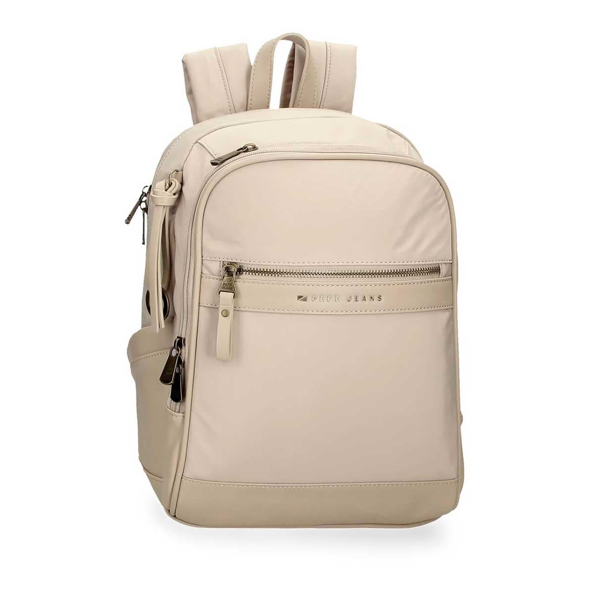 Ranac 37cm Pepe Jeans Morgan beige 79221