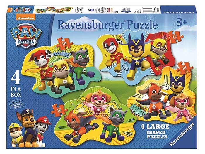 Puzzle 4u1 - Patrolne šape - Ravensburger 06911