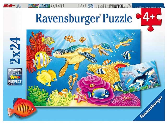 Ravensburger Puzzle 2x24 Podvodni svet 07815