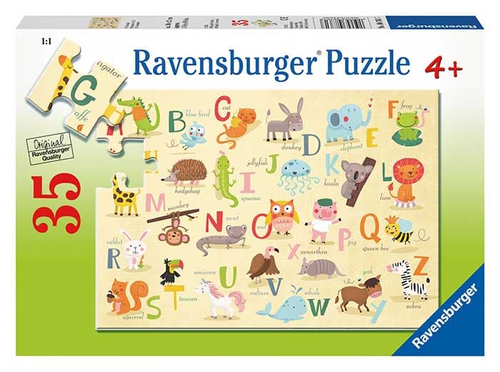 Puzzle Životinje po abecedi Ravensburger 08761