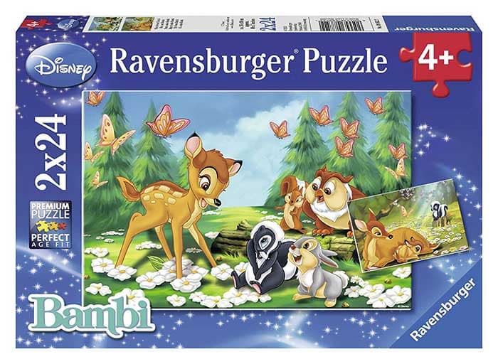 Puzzle 2x24 dela Disney Bambi Ravensburger 08852