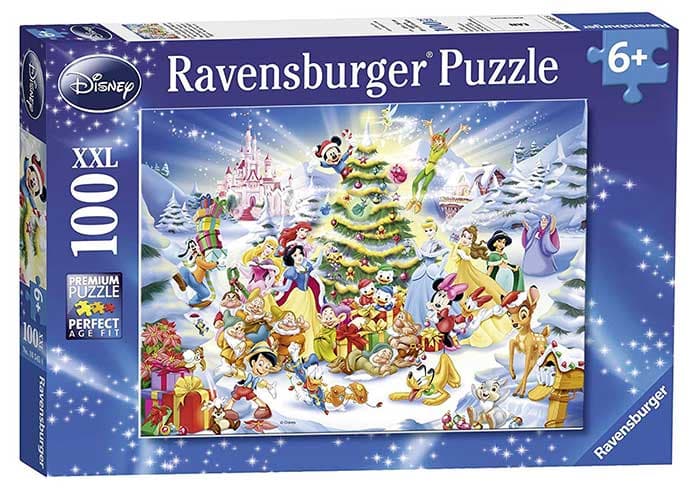 Slagalica Ravensburger 100 delova -  Disney Christmas Magic 10545