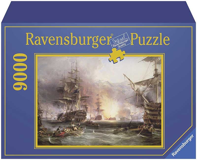 Puzzle 9000 delova -  Napad na Alžir - Džordž Čejmbers Ravensburger 17806