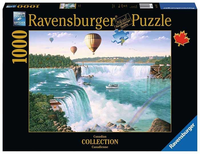 Puzzle 1000 delova - Nijagarini vodopadi - Ravensburger 19871