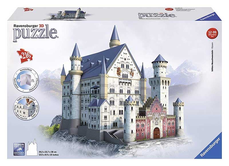Ravensburger 3D Puzle Zamak Nojšvajnštajn 12573