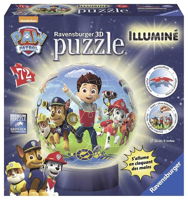 Lampa od puzli Paw Patrol - Ravensburger 11787