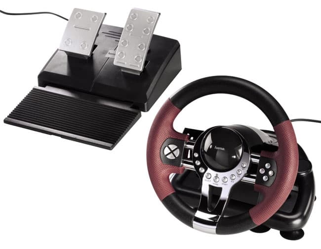 Volan sa papučicama Hama Thunder V5 za PS3 i PC 51845