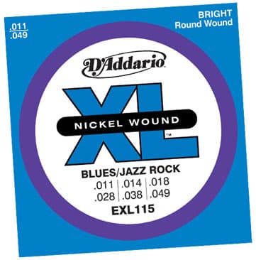 D Addario Set žica za električnu gitaru 11-49 EXL-115
