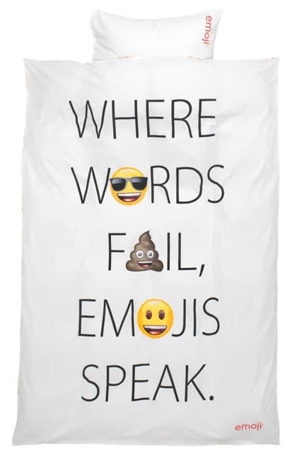Dečija posteljina Emoji 140x200