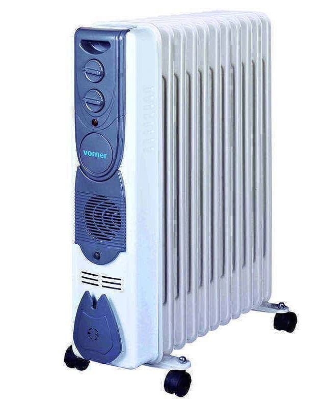 Uljni radijator 11 rebara sa ventilatorom VRF 11-0277