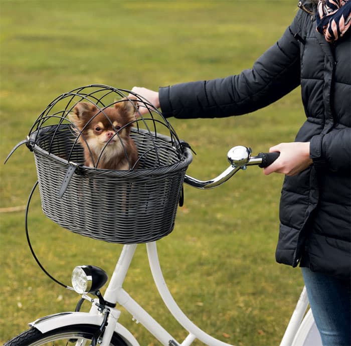 Korpa za bicikl za malog psa Trixie 13119