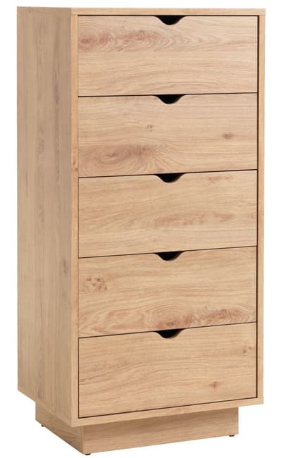 Komoda Monique 5 fioka Uska