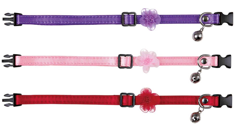 TRIXIE Ogrlica za mačke CVETIĆ od satena