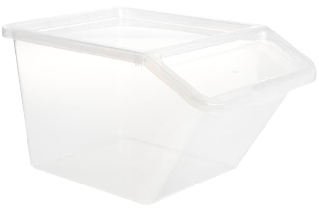 Kutija za odlaganje Sa poklopcem Bela 44 litra