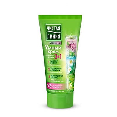 Jutarnja krema za lice Čista linija 3 u 1, 50mg