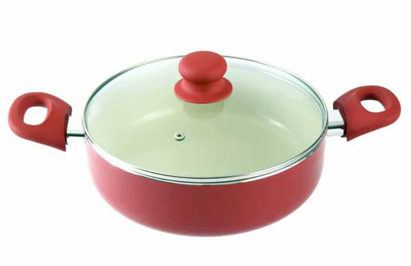 Lorme clasic šerpa sa poklopcem granit 28cm 4.5l Red