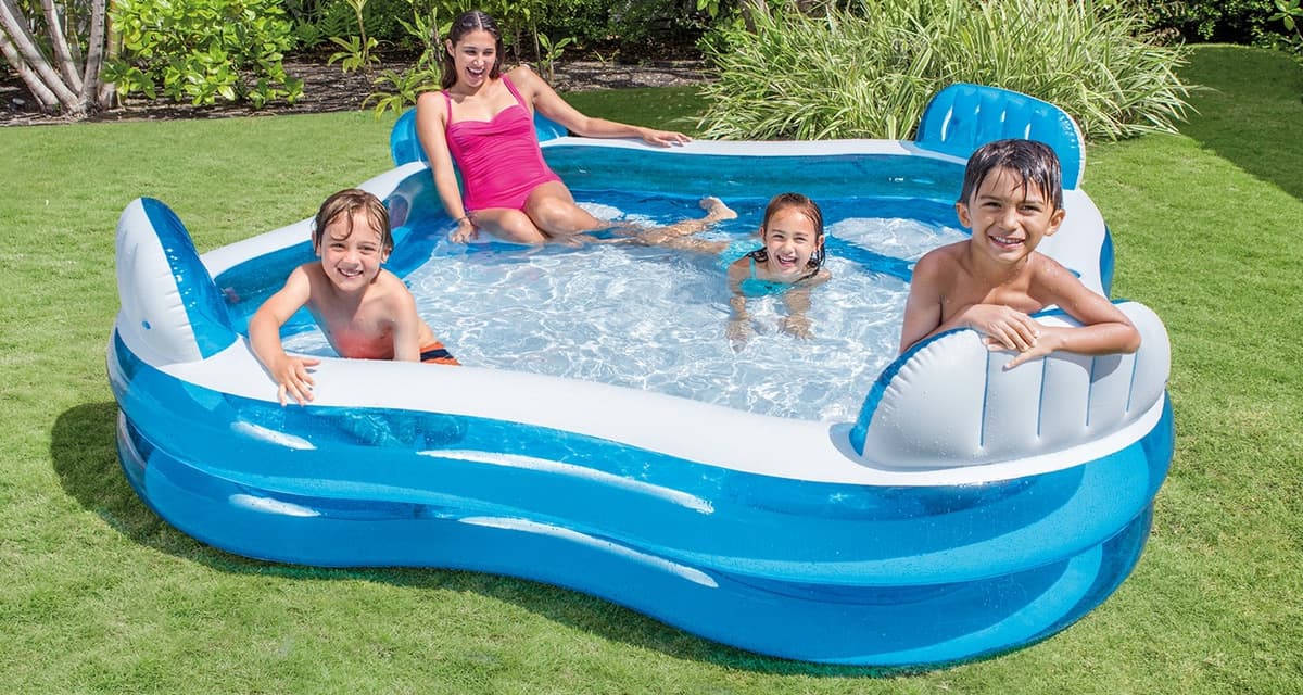 Porodični Bazen Sa Sedištima Intex 56475 - Bazen Za Uživanje