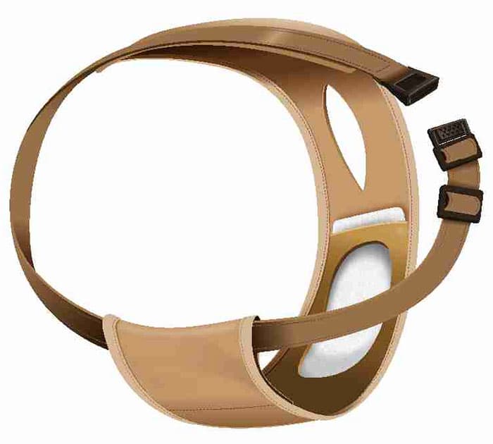 Zaštitne gaćice za ženske pse - struk 24-31cm - boja bež Trixie 23401