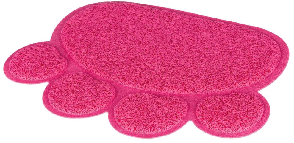 TRIXIE Podmetač za toalet za mačke ŠAPICA pink PVC 40×30cm