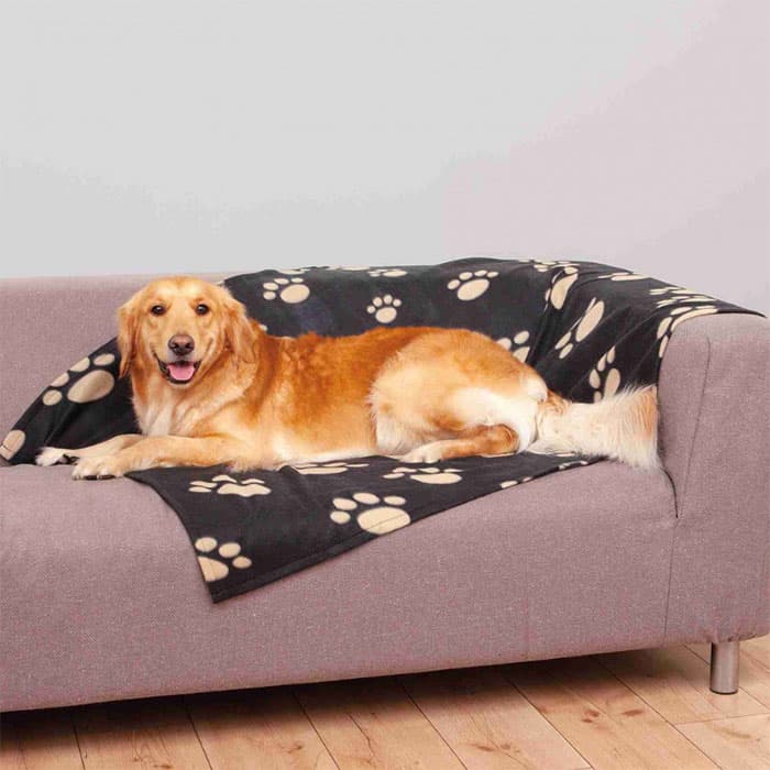 Ćebe za pse Barney 150x100cm black-beige Trixie 37182