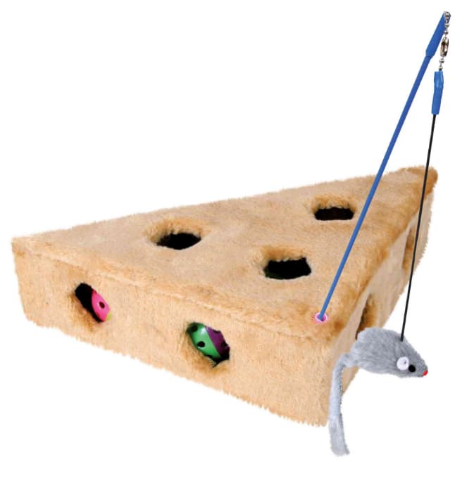 TRIXIE Igračka za mačke SIR I MIŠ sa lopticama