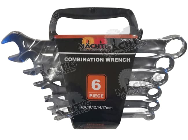 Garnitura kombinovanih viljuškasto-okastih ključeva Machtig WR-16