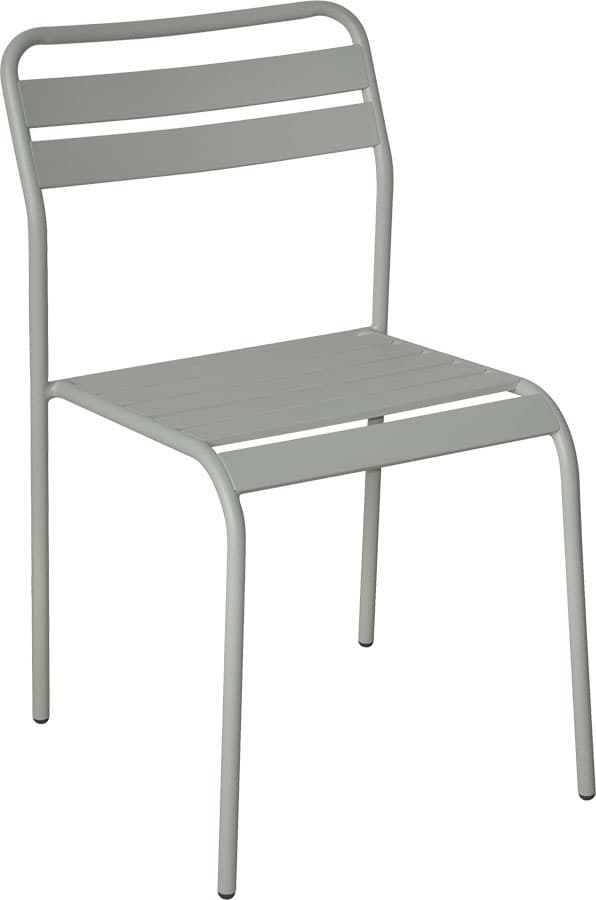 Baštenska Stolica Cadiz Light Grey - Metal