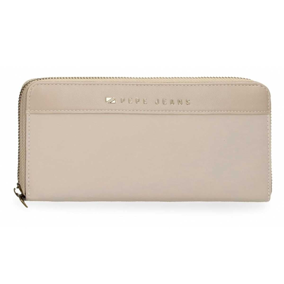 Ženski novčanik 19cm Pepe Jeans Morgan beige 79285