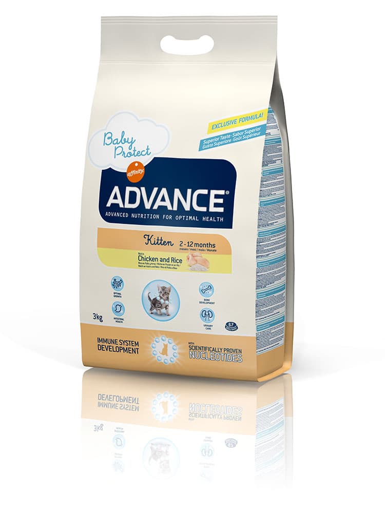 Advance Kitten Hrana za mačiće - piletina i pirinač 3kg