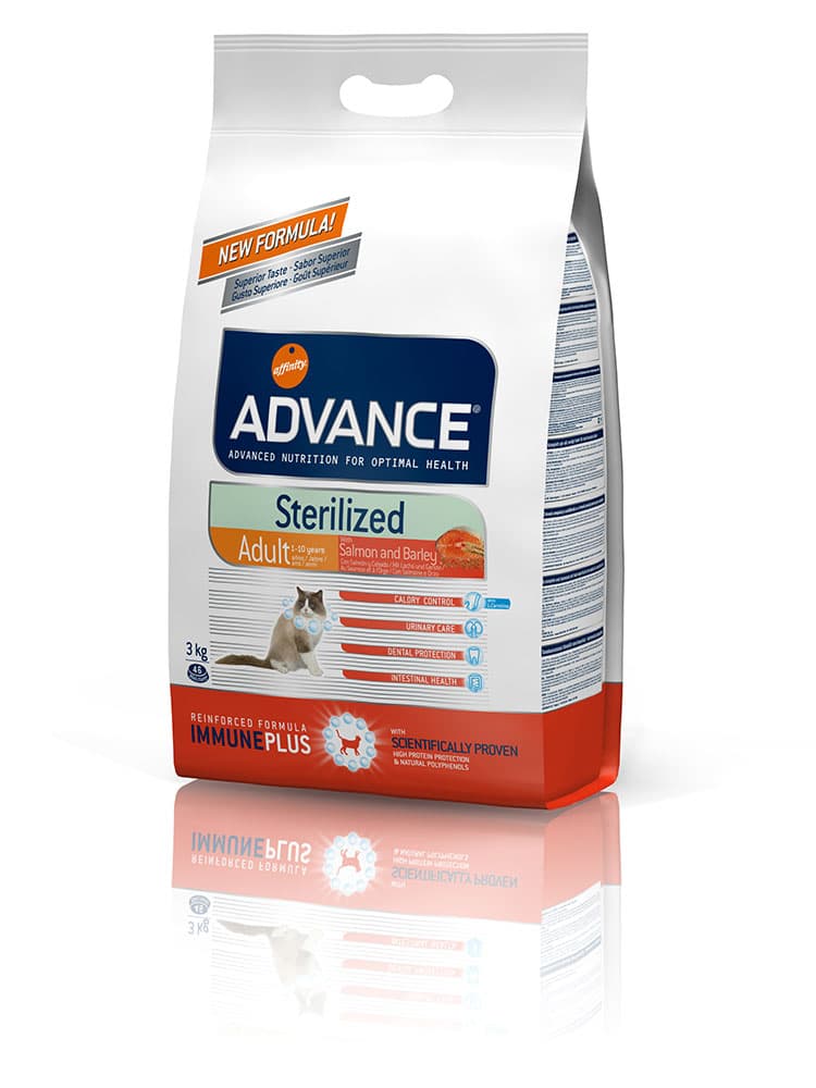 Advance Cat Sterilized Sensitive Hrana za mačke - losos i ječam 1.5kg