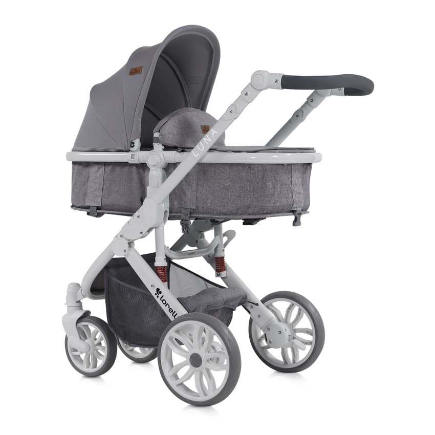 LORELLI Kolica za bebe LUNA Set 2 u 1 Grey