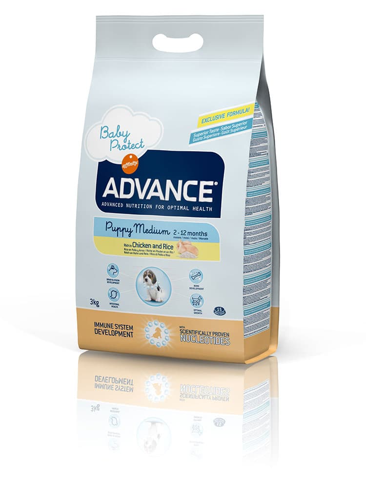 Hrana za štence srednjih rasa pasa Advance Puppy Medium pakovanje 15kg